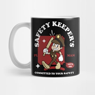 Police Cartoon Mug